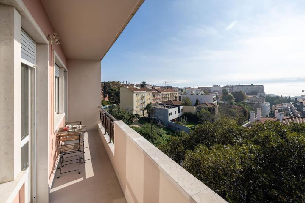 شقة Casa Do Largo-Vista Sobre Lisboa المظهر الخارجي الصورة